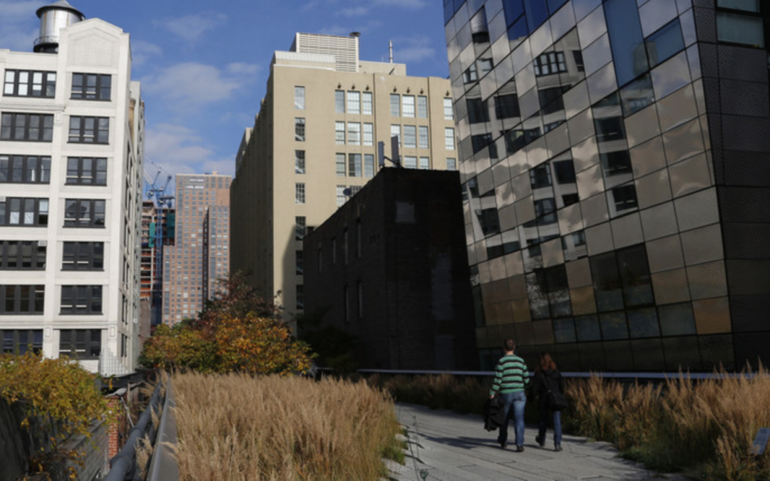 The transforming of former industrial areas into urban parks
