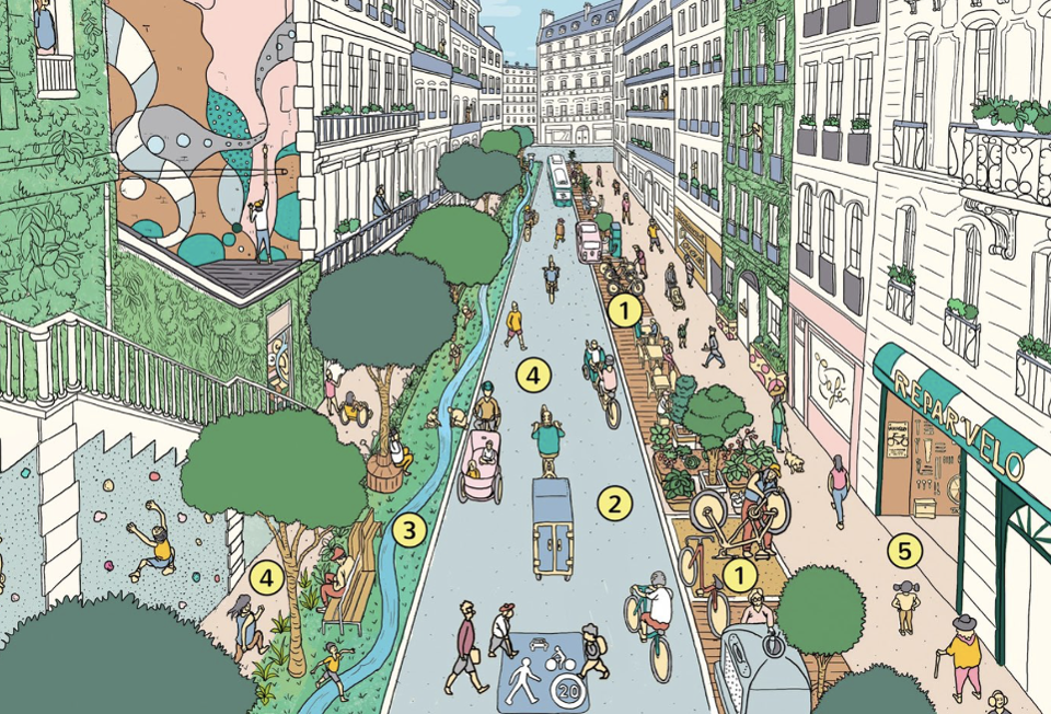 Paris Mayor’s Plans for the “15-Minute City”